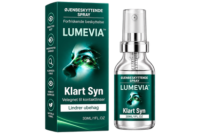 LUMEVIA™ | LUTEIN ØJENSPRAY | En praktisk øjenspray med lutein, zeaxanthin og E-vitamin – udviklet til daglig pleje og støtte af øjnenes velvære.