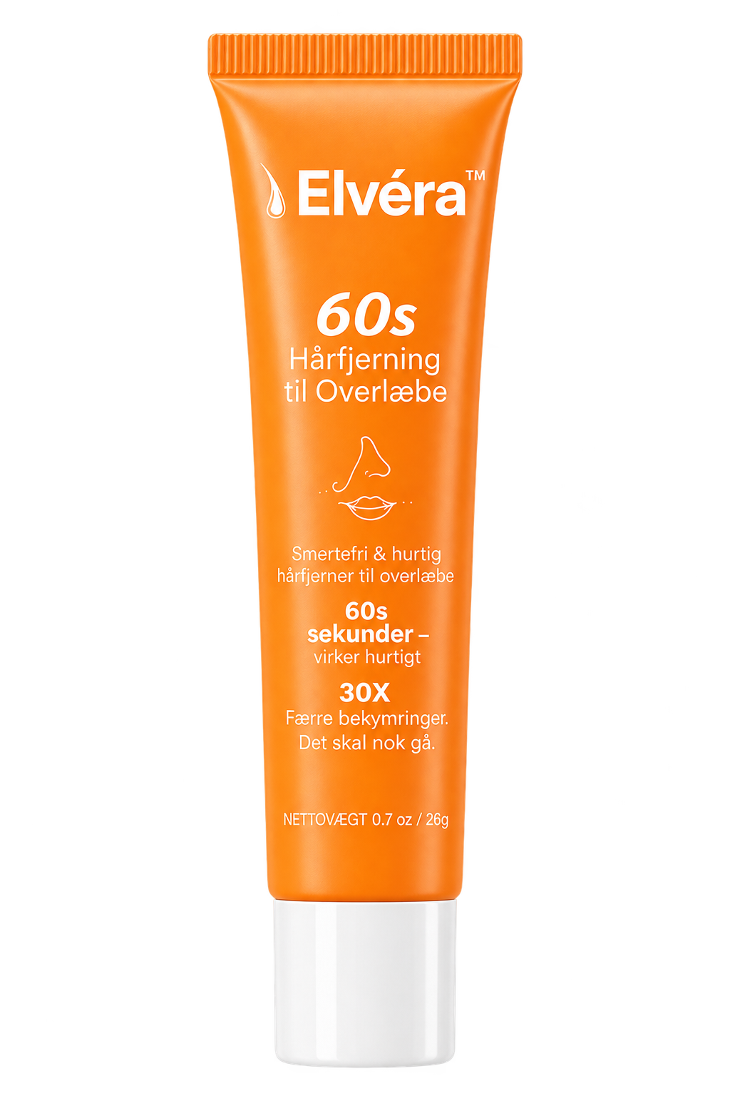 Elvéra™ | Fjern ansigtshår permanent på kun 60 sekunder!