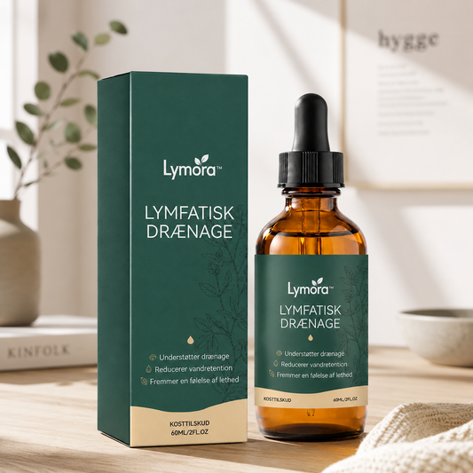 Lymora™ – Daglig Balance | En enkel, plantebaseret dråberutine til kvinder, der ønsker at føle sig lettere, mindre oppustede og mere i balance i hverdagen.