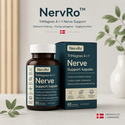 NervRo™ |🌿Mindst 50% rabat🌟| Naturlig støtte til nerver, balance og sikre skridt – hver eneste dag.