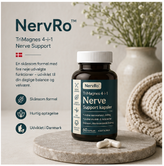 NervRo™ |🌿Mindst 50% rabat🌟| Naturlig støtte til nerver, balance og sikre skridt – hver eneste dag.