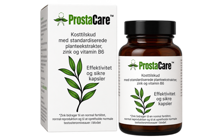 ProstaCare™ | Reducer betændelse i prostata med op til 95 % på 5 dage!