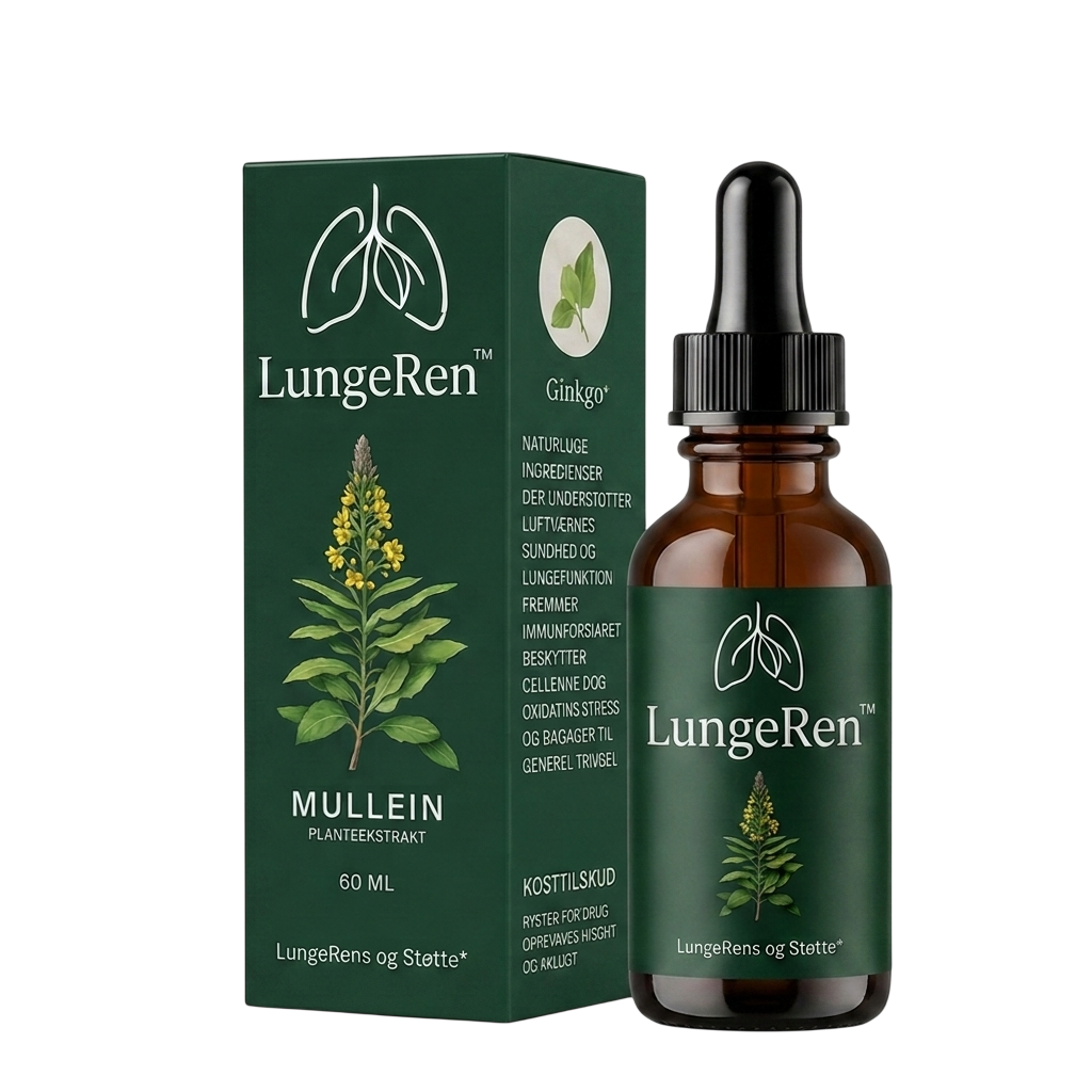 LungeRen™ | tøtter frie luftveje og en lettere vejrtrækning – hver dag.