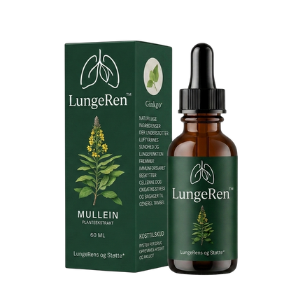 LungeRen™ | tøtter frie luftveje og en lettere vejrtrækning – hver dag.