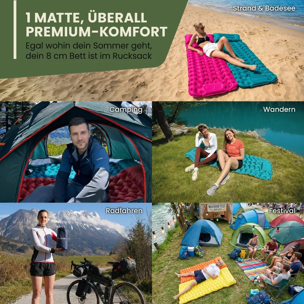 Nordvaya NordRest™ | Ultralet, kompakt og nem at tage med – ideel til camping, strand og rejser