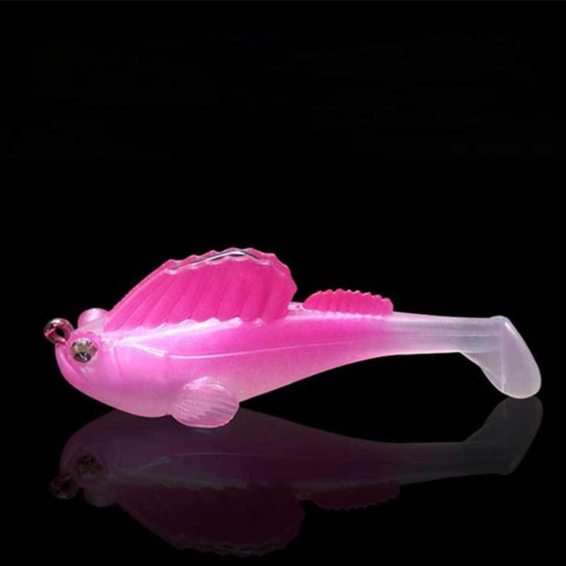 5-delige T-tail soft kunstaas set met doos